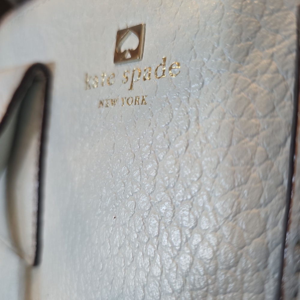 Kate Spade Baby Blue Satchel With Crossbody Strap - Picture 4 of 11